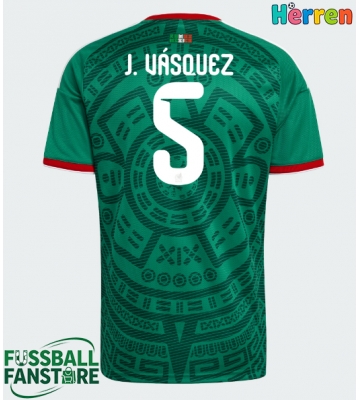 Mexiko Johan Vasquez #5 Replik Heimtrikot WM 2026 Kurzarm